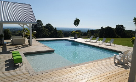 Quel revtement utiliser pour raliser une plage de piscine? - Piscine et Bassin